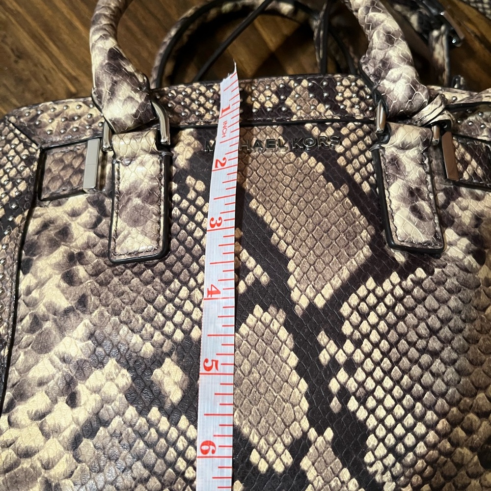 Michael Kors Snake Python Satchel - image 4